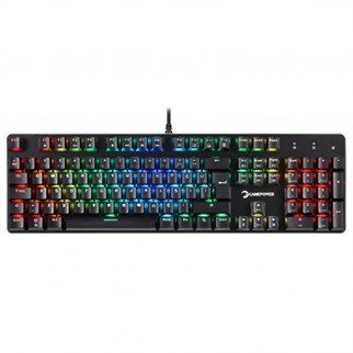 GamePower Ogre RGB Mavi Switch Kablolu Mekanik Oyuncu Klavyesi Siyah