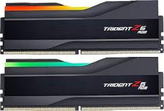 GSkill Trident Z5 RGB Siyah DDR5-8000Mhz CL40 48GB (2x24GB) DUAL (40-48-48-128) 1.45V - Pc Ram