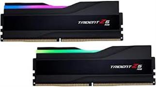 GSkill Trident Z5 RGB Siyah DDR5-8000Mhz CL40 48GB (2x24GB) DUAL (40-48-48-128) 1.45V - Pc Ram