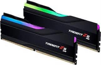 GSkill Trident Z5 RGB Siyah DDR5-8000Mhz CL40 48GB (2x24GB) DUAL (40-48-48-128) 1.45V - Pc Ram