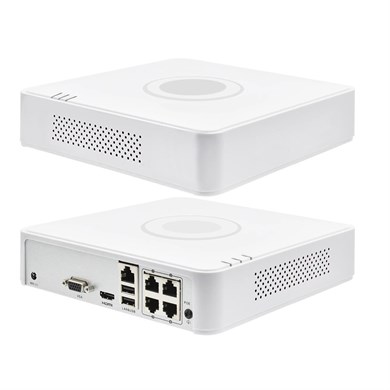 HIKVISION DS-7104NI-Q1 4 KANAL 1 HDD(6TB) NETWORK KAYIT CİHAZI (H.265+)