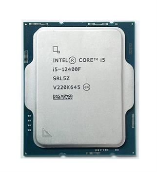 INTEL CORE i5 12400F 18MB 6çekirdekli VGA YOK 1700p 65w Kutulu+Fanlı