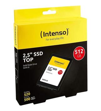 INTENSO 512GB 3812450 520- 500MB/s SSD SATA-3 DISK