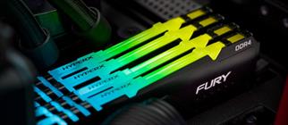 Kingston Hyperx FURY RGB 8 GB 3200 MHz DDR4 CL16 HX432C16FB3A/8 Ram