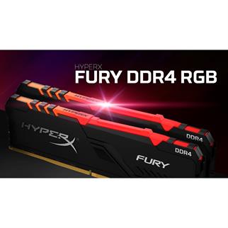 Kingston Hyperx FURY RGB 8 GB 3200 MHz DDR4 CL16 HX432C16FB3A/8 Ram