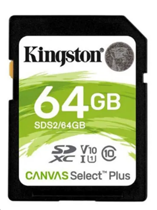 KINGSTON SDHC 64GB SDS2/64GB CLASS10 HAFIZA KARTI