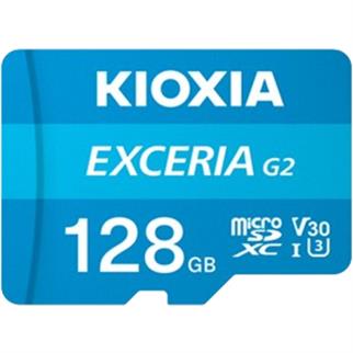 KIOXIA 128GB Exceriag2 Micro SDXC U1 V30 4K 100/50 MicroSD Kart