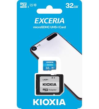 KIOXIA 32GB MICRO SDHC C10 100MB/s LMEX1L032GG2