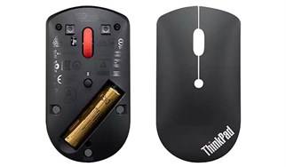 lenovo 4Y51D20848 ThinkPad USB-C Wireless Compact Mouse 2.4 GHz  (800 DPI,1600 DPI,2400 DPI)