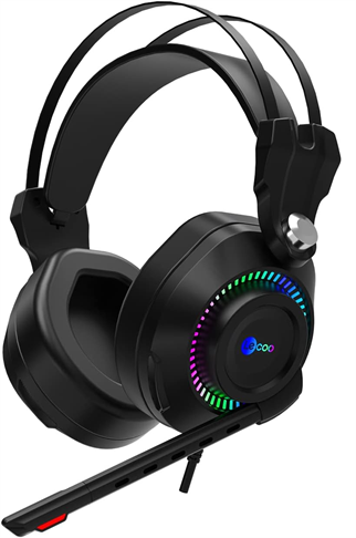 Lenovo Lecoo HT405 RGB Kablolu Kulak Üstü Oyuncu Kulaklığı