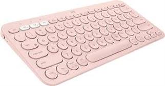 LOGITECH K380S PEBBLE BLUETOOTH TÜRKÇE Q KLAVYE PEMBE 920-011861