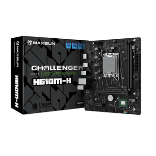 Maxsun Challenger H610M-H V1 Intel LGA1700 DDR4 Micro ATX AnakartMAXSUNAnakartB07321