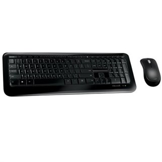 MICROSOFT PY9-00011 KABLOSUZ Q MULT.KLAVYE OPTİC MOUSE SİYAH SET