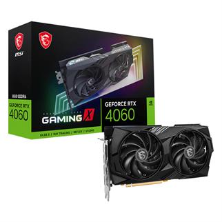 Msi GeForce RTX4060 Gaming X 8GB GDDR6 128 Bit DLSS 3 Ekran Kartı