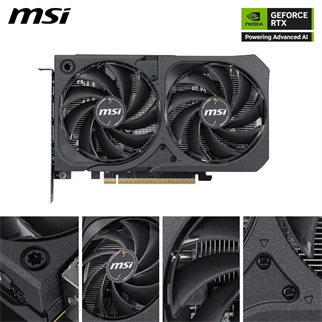 MSI RTX 5050 8G Shadow 2X OC G5050-8S2C 128 Bit GDDR6 8 GB Ekran Kartı