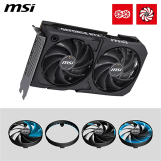 MSI RTX 5050 8G Shadow 2X OC G5050-8S2C 128 Bit GDDR6 8 GB Ekran Kartı