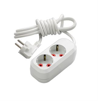 Mutlusan Rı-Tech 2li 2mt Topraklı Grup PriZ (001 175 210002 02 00)