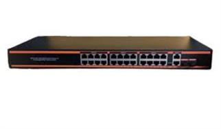 Nova NVC-PSEG2422 24 Port Poe+ 10-100-1000 Mbps 2 Port 10-100-1000 Mbps Uplink  2 Port SFP Switch