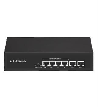 ODS 4port 60w FULL PoE 08ODS-4P1U1S GIGABIT 1X SFP Yönetilemez Switch