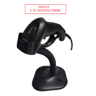 POSINESS MS-68 2D EL TİPİ STANDLI KABLOLU USB BARKOD OKUYUCU | OUTLET | 2. EL | KUTUSUZ