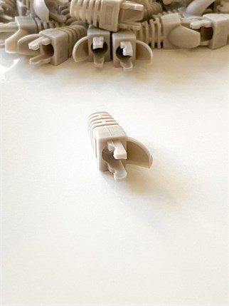 RJ45 BOTH PABUÇ KORUMA KILIFI YENİ NESİL GRİ RENK 100 ADET PAKET