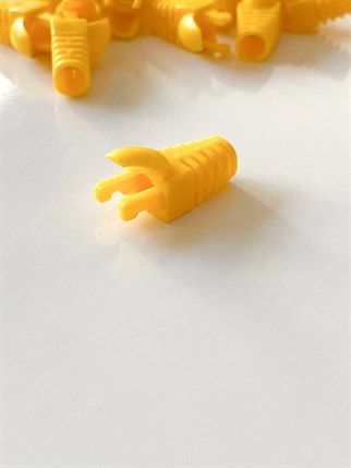 RJ45 BOTH PABUÇ KORUMA KILIFI YENİ NESİL SARI RENK 100 ADET PAKET