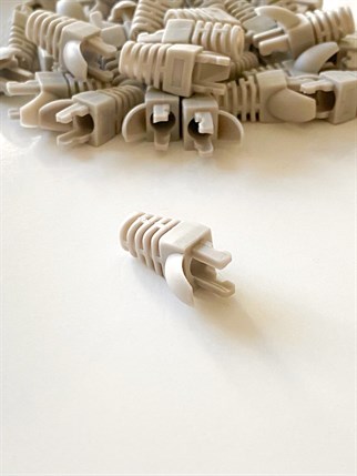 RJ45 BOTH PABUÇ KORUMA KILIFI YENİ NESİL GRİ RENK 100 ADET PAKET