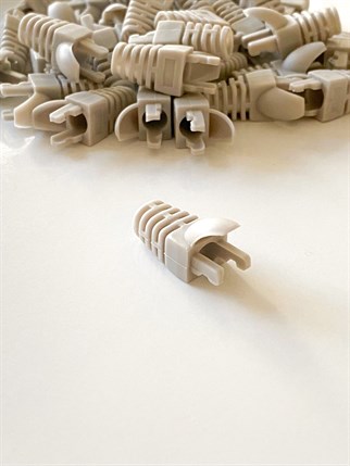 RJ45 BOTH PABUÇ KORUMA KILIFI YENİ NESİL GRİ RENK 100 ADET PAKET