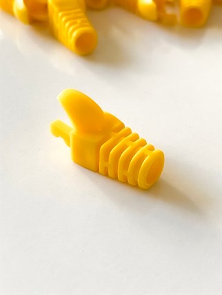 RJ45 BOTH PABUÇ KORUMA KILIFI YENİ NESİL SARI RENK 100 ADET PAKET