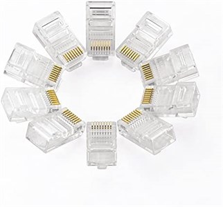 RJ45 KONNEKTÖR-YENİ NESİL PAKET (100 ADET) 