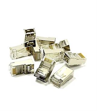 RJ45 METAL CAT 6 - 1 PAKET - 20 ADET