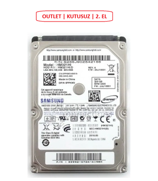 Samsung HM321HI 320 GB SATA HDD | OUTLET | KUTUSUZ | 2. EL
