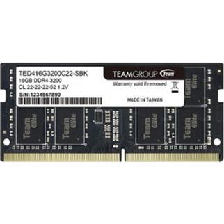 TEAM ELİTE 16GB 1x16GB 3200MHz CL22 DDR4 NOTEBOOK SODIMM RAM