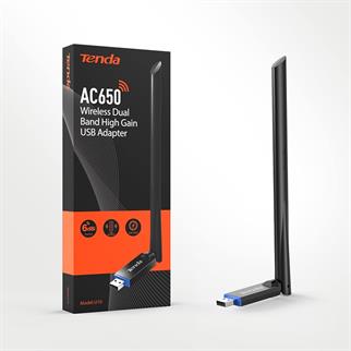 TENDA U10 AC650 Dual Band USB 3.0 Kablosuz Adaptör