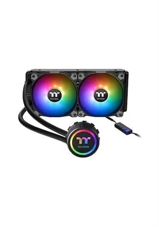 THERMALTAKE 240MM WATER 3.0 240 CL-W233-PL12SW-B ARGB AM4-2066P SIVI SOĞUTMALI İŞLEMCİ FANI