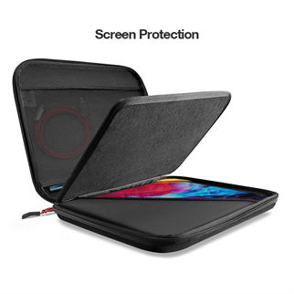 Tomtoc A06-004D01 - B06B1D1 Fancy Case-A06 12.9 Siyah iPad Kılıfı