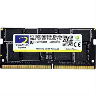 TWINMOS 16GB DDR4 3200MHZ NOTEBOOK RAM MDD416GB3200N