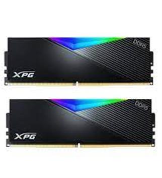 XPG 32GB (2X 16GB) DDR5 6400MHZ CL30 DUAL KIT RGB PC RAM LANCER BLACK X5U6400C3216G-DCLARBK