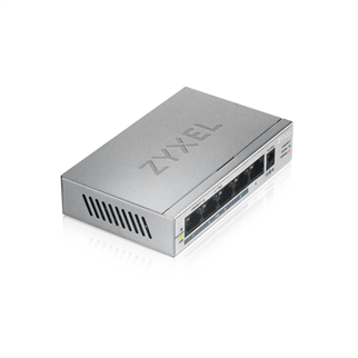Zyxel 5port 60w 4port PoE GS-1005HP GIGABIT Yönetilemez Switch Desktop