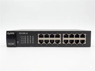 Zyxel ES1100-16 16 Port 10/100 Mbps Switch 2. El | Outlet | Kutusuz | Sadece Cihaz