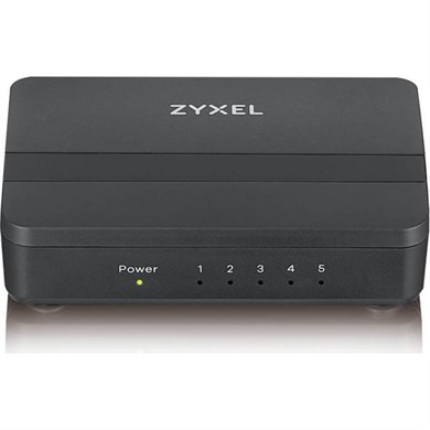 Zyxel GS105S v2 5-Port 10/100/1000Mbps Tak-Kullan Port-Önceliklendirme Destekli Gigabit Switch