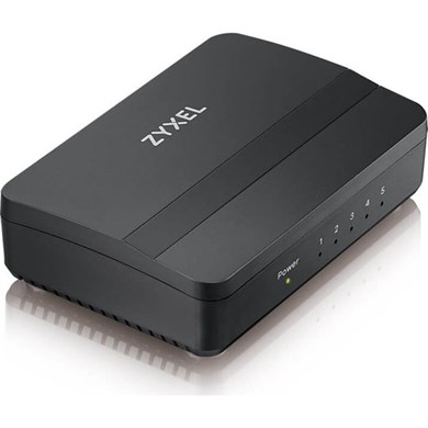 Zyxel GS105S v2 5-Port 10/100/1000Mbps Tak-Kullan Port-Önceliklendirme Destekli Gigabit Switch