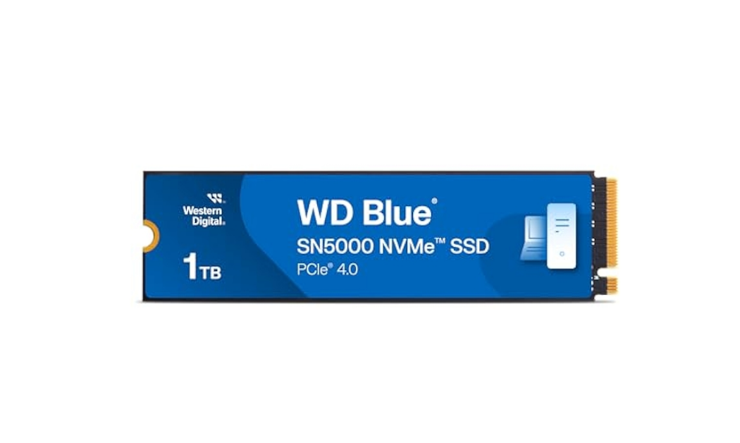 1TB WD BLUE SN5000 M.2 NVMe 5150/4900MB/s WDS100T4B0E SSDWdM2 NVME SSDADAD6WES0045