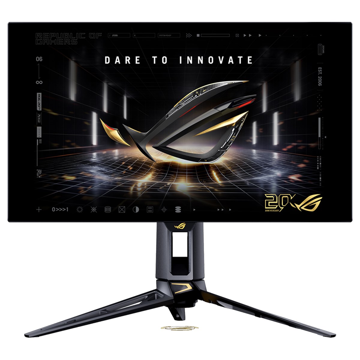 26.5 ASUS ROG SWİFT OLED PG27AQWP-G EDITION 20. YIL 720 HD – 540HZ 2K QHD DUAL-MODE 0.02MS ADAPTİVE SYNC TANDEM WOLED PİVOT GAMİNG MONİTÖR