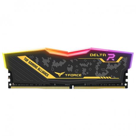 TEAM T-FORCE TUF YELLOW DELTA RGB 8GB (1X8GB) 3200MHZ DDR4 GAMİNG RAM CL16 (TF9D48G3200HC16F01)Team T-Force TUF Yellow Delta RGB 8GB (1x8GB) 3200Mhz DDR4 Gaming Ram CL16 (TF9D48G3200HC16F01)TeamBellek RAMB04838