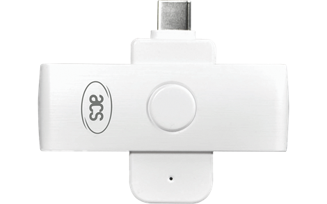 ACS ACR39U-NF PocketMate II USB Type-C Tam Boy Temaslı Akıllı Kart Okuyucu