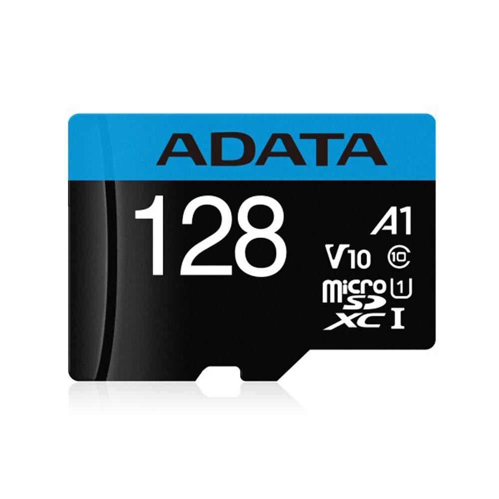 ADATA 128GB Premier 100MB/S CLASS10 A1 Adaptörlü MicroSDXC Hafıza Kartı AUSDX128GUICL10A1-RA1
