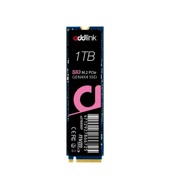 ADDLINK 1TB S83 AD1TBS83M2P 3400-2400MB/s M2 NVME GEN4 Disk
