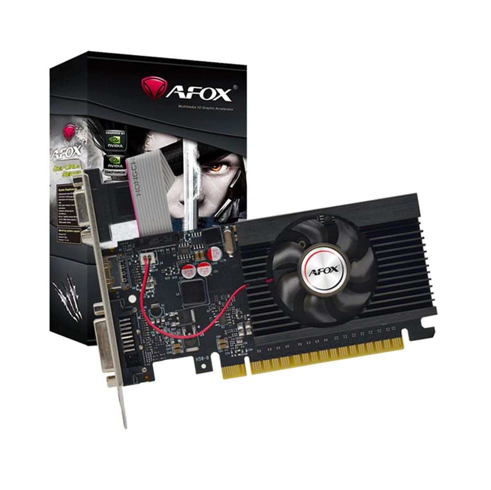 Afox Geforce Gt710 2gb Ddr3 64bit AF710-2048D3L5-V3 DVI HDMI VGA LP Single Fan Ekran Kartı