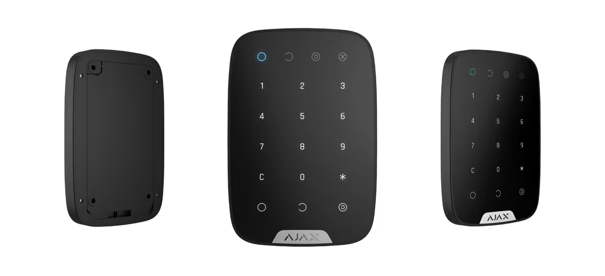 AJAX Kablosuz Keypad Siyah